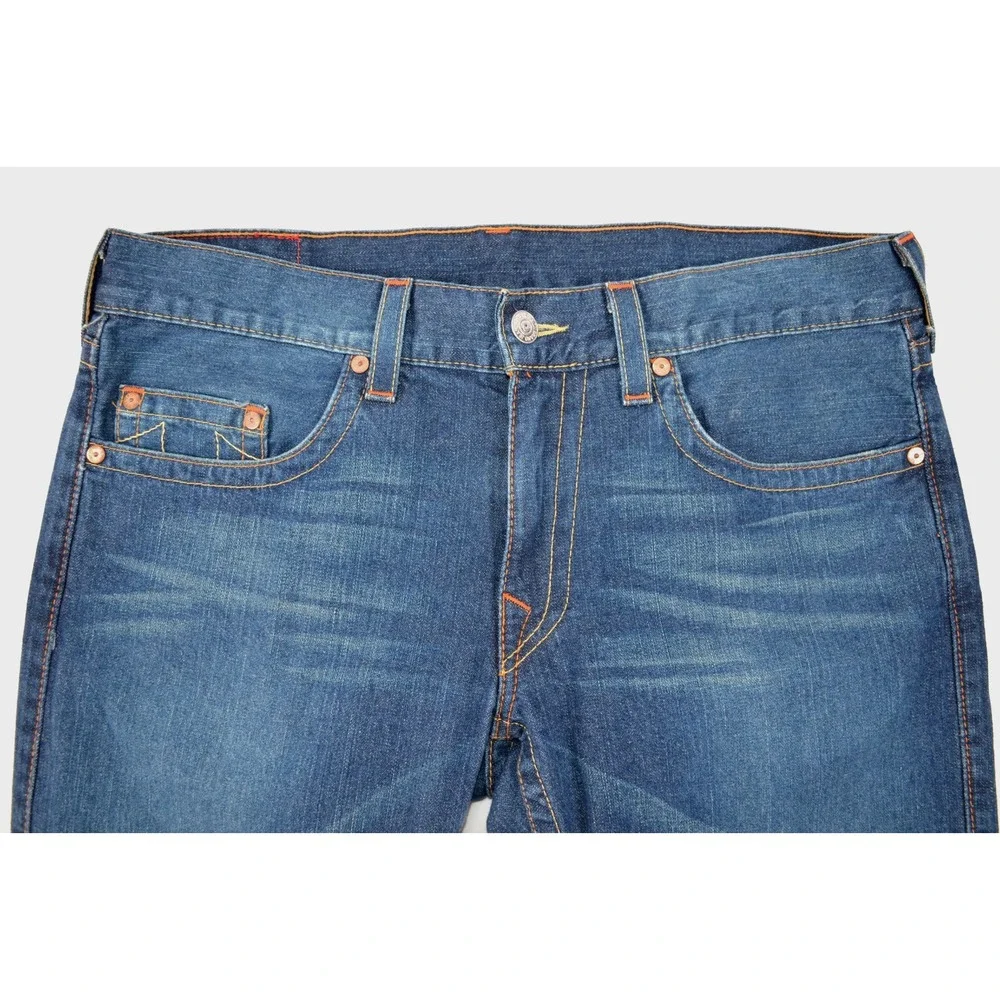 True Religion Blue Jeans‎ Bobby Men's 36x34 Inseam 34.5